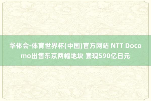 华体会·体育世界杯(中国)官方网站 NTT Docomo出售东京两幅地块 套现590亿日元